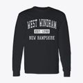 West Windham New Hampshire Classic Established Classic Long Sleeve T-Shirt additional view 1