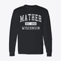 Mather Wisconsin Classic Established Classic Long Sleeve T-Shirt additional view 1