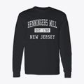 Henningers Mill New Jersey Classic Established Classic Long Sleeve T-Shirt additional view 1