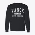 Vance West Virginia Classic Established Classic Long Sleeve T-Shirt additional view 1