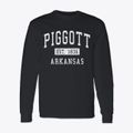 Piggott Arkansas Classic Established Classic Long Sleeve T-Shirt additional product view 1