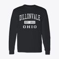 Dillonvale Ohio Classic Established Classic Long Sleeve T-Shirt additional product view 1