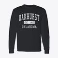Oakhurst Oklahoma Classic Established Classic Long Sleeve T-Shirt additional product view 1