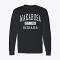 Wakarusa Indiana Classic Established Classic Long Sleeve T-Shirt additional product view 1