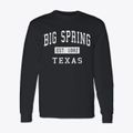 Big Spring Texas Classic Established Classic Long Sleeve T-Shirt additional product view 1