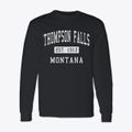 Thompson Falls Montana Classic Established Classic Long Sleeve T-Shirt additional view 1