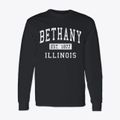 Bethany Illinois Classic Established Classic Long Sleeve T-Shirt additional product view 1