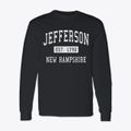Jefferson New Hampshire Classic Established Classic Long Sleeve T-Shirt additional view 1