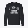 Atkinson Illinois Classic Established Classic Long Sleeve T-Shirt additional view 1