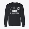 Battle Lake Minnesota Classic Established Classic Long Sleeve T-Shirt additional view 1