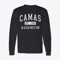 Camas Washington Classic Established Classic Long Sleeve T-Shirt additional view 1