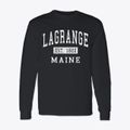 Lagrange Maine Classic Established Classic Long Sleeve T-Shirt additional product view 1