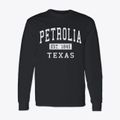 Petrolia Texas Classic Established Classic Long Sleeve T-Shirt additional view 1