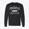 Quonochontaug Rhode Island Classic Established Classic Long Sleeve T-Shirt additional view 1
