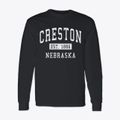 Creston Nebraska Classic Established Classic Long Sleeve T-Shirt additional product view 1