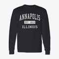 Annapolis Illinois Classic Established Classic Long Sleeve T-Shirt additional view 1