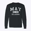 May Oklahoma Classic Established Classic Long Sleeve T-Shirt additional view 1