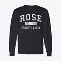 Rose Pennsylvania Classic Established Classic Long Sleeve T-Shirt additional view 1