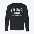 Rye Beach New Hampshire Classic Established Classic Long Sleeve T-Shirt additional view 1