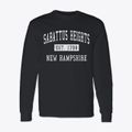 Sabattus Heights New Hampshire Classic Established Classic Long Sleeve T-Shirt additional view 1