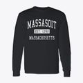 Massasoit Massachusetts Classic Established Classic Long Sleeve T-Shirt additional view 1