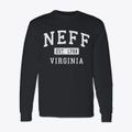 Neff Virginia Classic Established Classic Long Sleeve T-Shirt additional product view 1