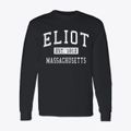 Eliot Massachusetts Classic Established Classic Long Sleeve T-Shirt additional view 1