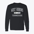 West Robbins Tennessee Classic Established Classic Long Sleeve T-Shirt additional view 1