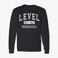 Level Nebraska Classic Established Classic Long Sleeve T-Shirt additional product view 1