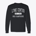 Lyme Center New Hampshire Classic Established Classic Long Sleeve T-Shirt additional view 1
