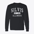Silvis Illinois Classic Established Classic Long Sleeve T-Shirt additional product view 1