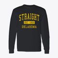 Straight Oklahoma Classic Established Classic Long Sleeve T-Shirt additional view 1