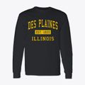 Des Plaines Illinois Classic Established Classic Long Sleeve T-Shirt additional product view 1