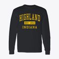 Highland Indiana Classic Established Classic Long Sleeve T-Shirt additional view 1