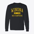 Winona New Hampshire Classic Established Classic Long Sleeve T-Shirt additional view 1