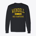 Wendell New Hampshire Classic Established Classic Long Sleeve T-Shirt additional view 1