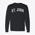 Saint John Lutheran School Varsity Arch Classic Long Sleeve T-Shirt additional view 1