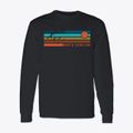 Laurel Park North Carolina Blissful Sunset Classic Long Sleeve T-Shirt additional view 1