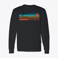 Cedar Point North Carolina Blissful Sunset Classic Long Sleeve T-Shirt additional view 1