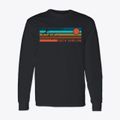 Lake Secession South Carolina Blissful Sunset Classic Long Sleeve T-Shirt additional view 1