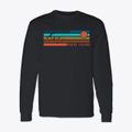 Quonochontaug Rhode Island Blissful Sunset Classic Long Sleeve T-Shirt additional view 1