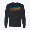 Maxwell Nebraska Blissful Sunset Classic Long Sleeve T-Shirt additional product view 1
