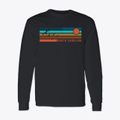 Seven Springs North Carolina Blissful Sunset Classic Long Sleeve T-Shirt additional view 1