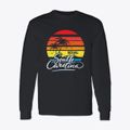 Red Hill South Carolina Palm Tree Sunset Classic Long Sleeve T-Shirt additional view 1
