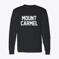 Mount Carmel Pennsylvania Classic Block Classic Long Sleeve T-Shirt additional view 1