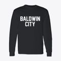 Baldwin City Kansas Classic Block Classic Long Sleeve T-Shirt additional view 1