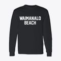 Waimanalo Beach Hawaii Classic Block Classic Long Sleeve T-Shirt additional view 1