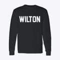 Wilton New Hampshire Classic Block Classic Long Sleeve T-Shirt additional view 1
