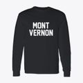 Mont Vernon New Hampshire Classic Block Classic Long Sleeve T-Shirt additional view 1