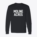 Moline Acres Missouri Classic Block Classic Long Sleeve T-Shirt additional view 1